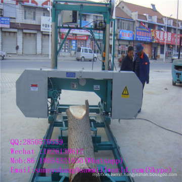 Factory Supply Portable Lumber Band Sawmill Machine